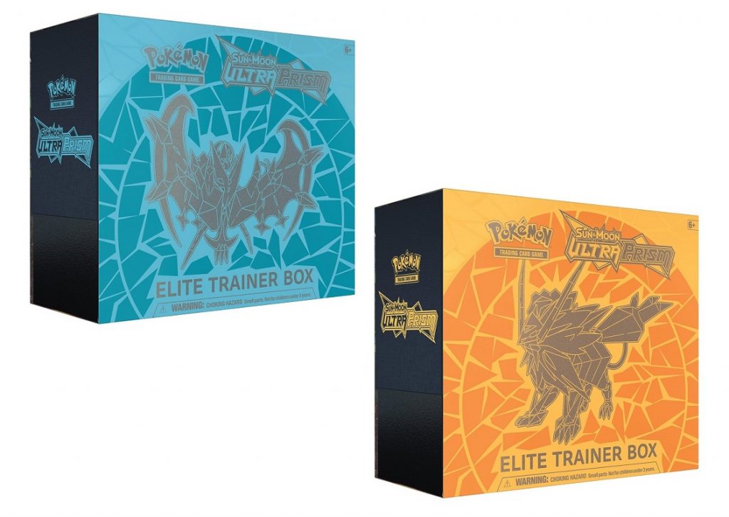 Pokémon TCG: Sun & Moon Ultra Prism Elite Trainer Box BOTH (Dawn Wings ...